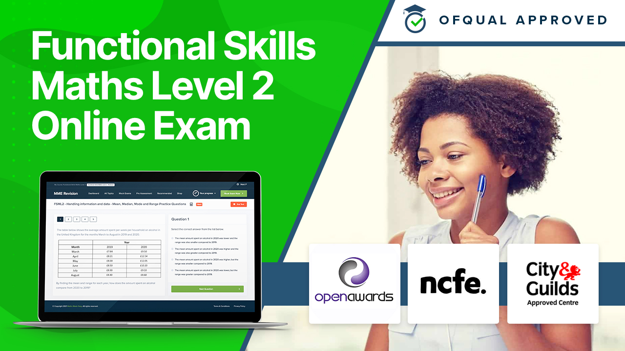 Functional Skills Level 2 Maths and English